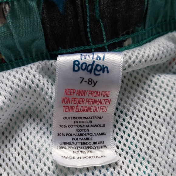 2012 vguc Mini Boden boat swim trunks 7-8 years - Picture 4 of 10